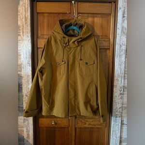 Pendleton XL Men's Mustard Depop Hooded Rain Jacket NWOT